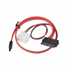 GEMBIRD CC-MSATA-001 Gembird kábel SATA DATA Micro + napájanie Molex (CC-MSATA-001)