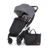 PETITE&MARS Kočík športový Royal3 Silver Ultimate Grey
