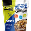 Adventure menu SENS Cvrčšie proteínové penne s kuracím mäsom v kreolskej krémovej omáčke, 400g
