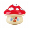 Teddies houba projekční plast na baterie se světlem zvukem v krabičce 17x17x15 cm