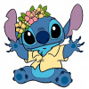 CUKROVÁ TLAČ jedlý obrázok na tortu Cukrová hmota Stich Stitch 21 + MENO TEXT