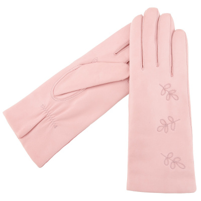 KARMA Leather Gloves Lisa dámske kožené rukavice Veľkosť: 7,5, Farba: Peoni Pink