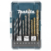Makita D-71962 sada vrtáků 9 ks zdivo,dřevo,kov (5,6,8mm)