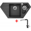 Sinks Bravo 850.1 Granblack + Mix 3 P GR