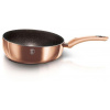 Panvica BERLINGERHAUS Panvica prehadzovacia s mramorovým povrchom Rosegold Metallic Line 26cm (BH-1522)
