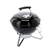 BBQ Meeting Guličkový gril na drevené uhlie na nožičkách s vekom, 37 x 28/44 cm *0100