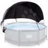 Slnečná strieška pool canopy Exit Toys na bazény s priemerom 244 cm od 6 rokov