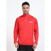 Sondico Quarter Zip Sweatshirt Black/Red S