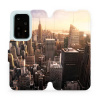 Flipové pouzdro Mobiwear - Honor 200 Lite - M138P New York (Knížkové flip pouzdro, obal, kryt na mobil Honor 200 Lite - M138P New York, materiál Umělá kůže + TPU - ochrana 360°, stojánek, silikonová v