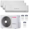 Klimatizácia Toshiba Seiya multisplit 3x 2,5kW + vonkajšia 5,2kW