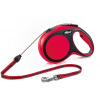 flexi New Comfort Cord (lanko), veľkosť M, červené, 8 m/20 kg