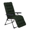 Polohovacie záhradné kreslo s podnožkou Setenil Plus Black Edition H024-32PB PATIO