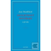 Společnost spotřeby (Jean Baudillard)