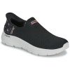 Skechers Slip-on SLIP-INS: GO WALK FLEX - SUNSET ROSE Čierna