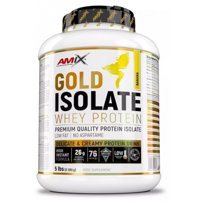 Amix Nutrition Amix Gold Whey Protein Isolate 2280 g - prírodná vanilka