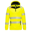 PORTWEST Mikina DX482 Hi-Vis s kapucí, reflexní POR-DX482YBR5XL Žlutá/černá 5XL