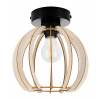 Light Home Stropné svietidlo Timber 9, 1x drevené tienidlo, kb