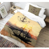 Kvalitex Bavlnené obliečky Voyage 3D 140x200, 70x90 cm
