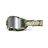 100% STRATA 2 NEW, okuliare 100% War Camo, číre plexi