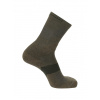 Merino ponožky Salomon X Ultra Crew - martini olive/stone grey