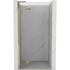 Mexen Mist-H L sprchové dvere výklopné ľavé 80 cm, transparentné, zlaté - 8A5L-080-000-50-00-L