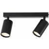 IMMAX NEO LITE PUNTO-2 SMART bodové svietidlo čierne zdroj 2xGU10 6W, RGB + CCT, Wi-Fi, BEACON, TUYA