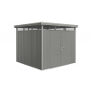 Biohort Záhradný domček BIOHORT Highline H4 duo 275 × 275 cm (sivý kremeň metalíza)