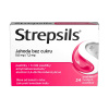 Strepsils Jahoda bez cukru 24 pastiliek