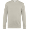 B&C Mikina KING Crew Neck, pánská COT01U01Kx4503-grey fog L Šedá mlhavě