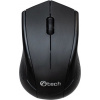 C-TECH WLM-07/Kancelářská/Optická/1 200 DPI/Bezdrátová USB/Černá