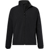 James & Nicholson Bunda JN 135, 3-vrstvá, softshellová, pánská COT02013500205-black 2XL Černá
