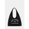 Bavlnená taška Karl Lagerfeld K/RSG B1W50015 čierna ONE SIZE