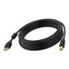 Vision Professional - Kabel USB - USB (M) do USB typ B (M) - USB 2.0 - 3 m - černá