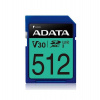 Karta ADATA SDXC 512GB Premier Pro UHS-I U3 Class 10 (R:95/W:60 MB/s) (ASDX512GUI3V30S-R)
