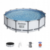 Roštový bazén okrúhly Bestway 427 x 427 cm