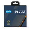 Reťaz KMC DLC 12 Black/Orange, 12 Speed