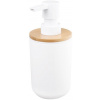 Dávkovač mydla AQUALINE SNOW dávkovač mydla na postavenie 350ml, biela 7578 (7578)