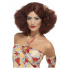 Parochne vlasy krátke hnedé Smiffys Afro (Parochne vlasy krátke hnedé Smiffys Afro)