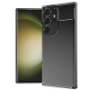 Techsuit CarbonFiber Samsung Galaxy S23 Ultra Black