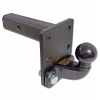 Adaptér ťažného háku Regulácia výšky USA 50x50 mm pre BMW X1 09- 15