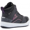 DAINESE SUBURB D-WP SHOES WMN # BLACK/WHITE/METAL PURPLE - 37