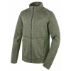 Pánsky sveter ALAN M NEW HUSKY khaki (Pánsky fleece sveter Husky )