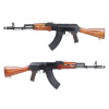 WE Airsoftová zbraň AK 74 PMC GBB, celokov, BlowBack - pravé drevo