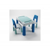 TEGA BABY - Detský stolík so stoličkami tyrkysová/modrá/biela TI-011-173 + záruka 3 roky zadarmo