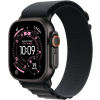 Apple Hodinky Ultra 3 GPS + Cellular, 49mm černé titanové pouzdro, černý řemínek Alpine – velikost S