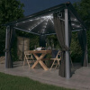 Pavilón VidaXL 4 steny 3 x 3 x 2,7 m