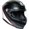 Prilba na motocykel AGV K-6 Minimal black matt white - XS (53/54)