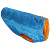 Kurgo Loft Jacket Blue/Orange - obojstranná nepremokavá bunda pre psov, modrá a oranžová - XS