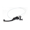 ACCOSSATO Brake lever folding ACCOSSATO RA002 with integrated remote adjuster for original brake master cylinders čierna