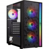 BitFenix skříň Light / ATX / 4x120mm ARGB fan / 2xUSB 3.0 / USB 2.0 / tvrzené sklo / černá BFC-LIG-300-KKGXP-2F